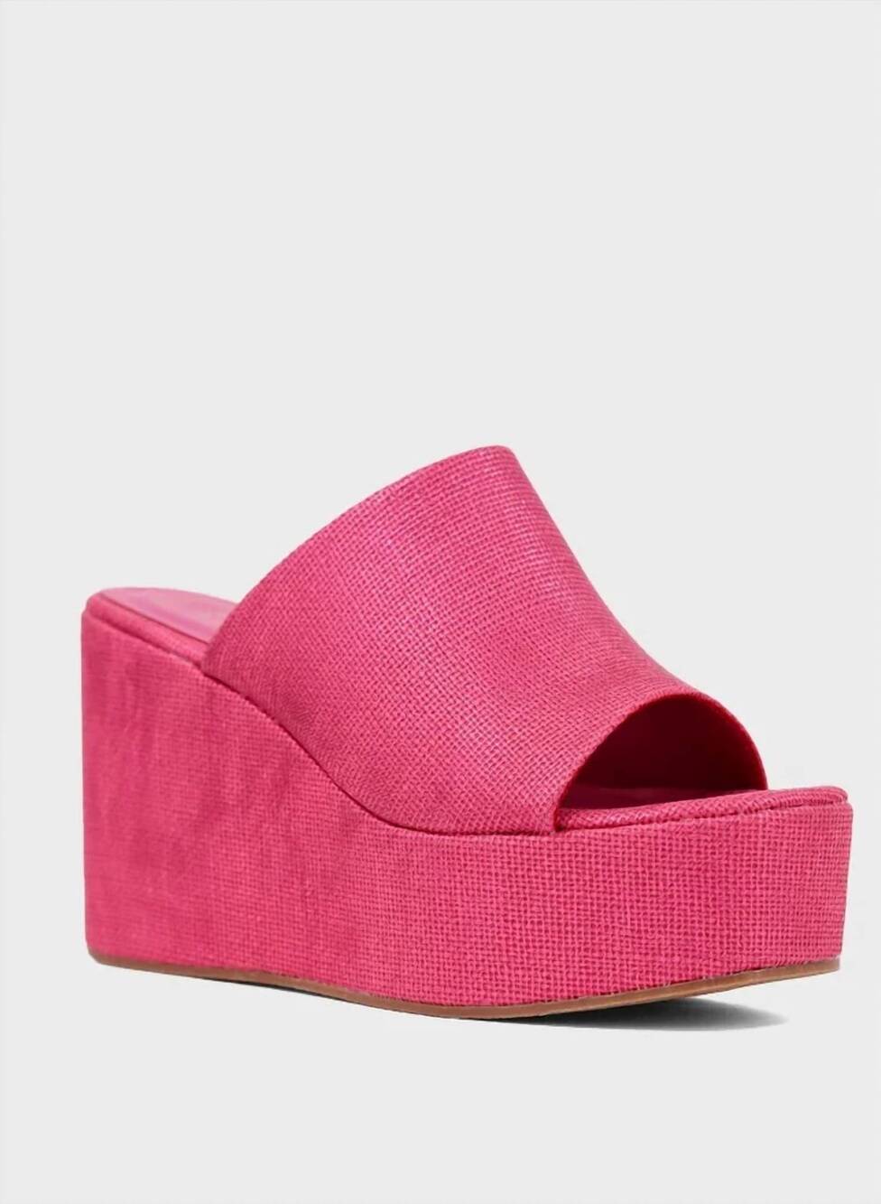 NEW SHU SHOP women's ilaria wedge in fuchsia